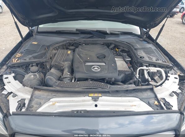 55SWF4KB5GU102855 2016 MERCEDES-BENZ C-CLASS Black Вид ззаду