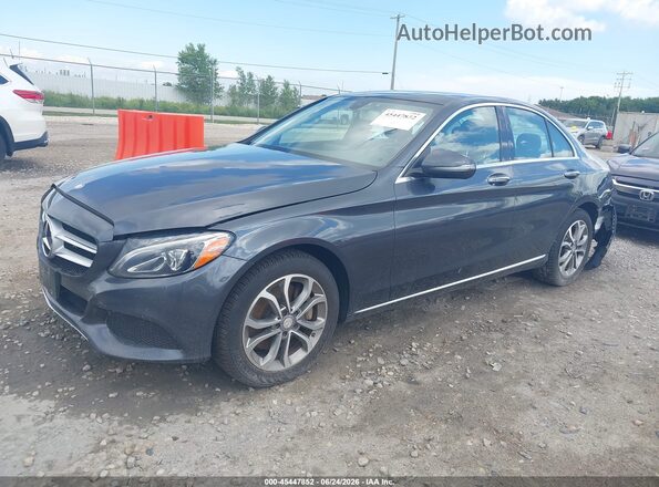 55SWF4KB5GU102855 2016 MERCEDES-BENZ C-CLASS Black Передня ліва чверть
