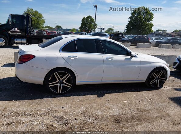 55SWF4KB5GU111815 2016 MERCEDES-BENZ C-CLASS White Rear interior view