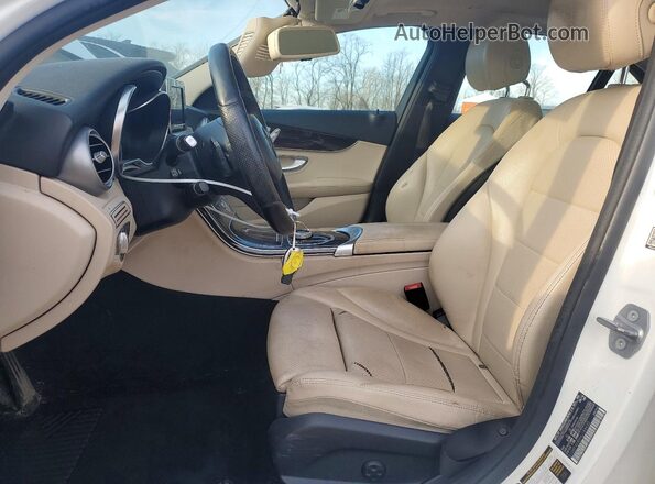 55SWF4KB5HU189433 2017 MERCEDES-BENZ C White წინა სალონის ხედი
