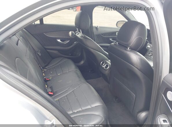 55Swf4kb6gu165723 2016 MERCEDES-BENZ C-CLASS Silver Widok naklejki z numerem VIN
