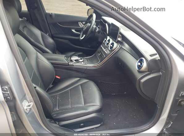 55Swf4kb6gu165723 2016 MERCEDES-BENZ C-CLASS Silver Widok wnętrza z przodu