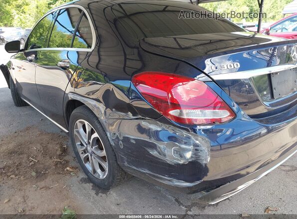 55SWF4KB5HU203783 2017 MERCEDES-BENZ C-CLASS Blue Вид спереду