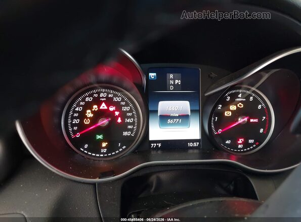 55SWF4KB5HU203783 2017 MERCEDES-BENZ C-CLASS Blue Вид задніх сидінь