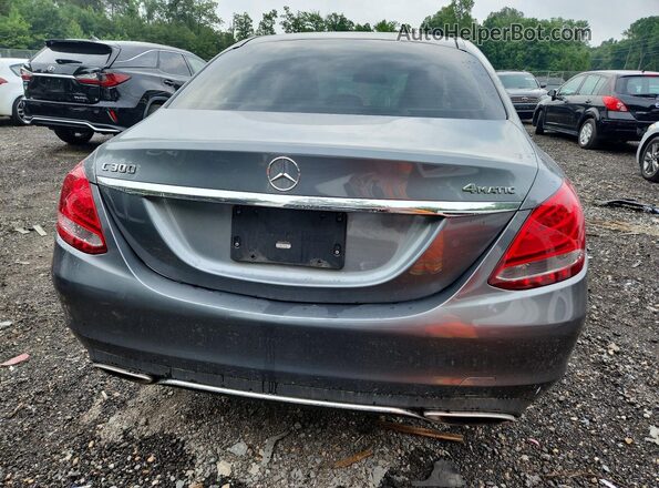 55SWF4KB5HU220728 2017 MERCEDES-BENZ C Gray 