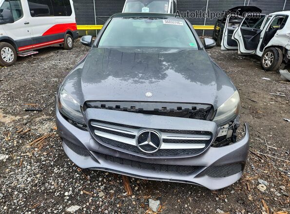 55SWF4KB5HU220728 2017 MERCEDES-BENZ C Gray 