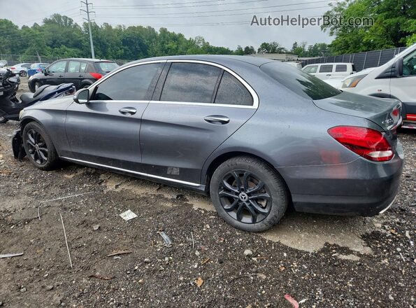 55SWF4KB5HU220728 2017 MERCEDES-BENZ C Gray 