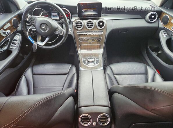55SWF4KB5HU220728 2017 MERCEDES-BENZ C Gray 