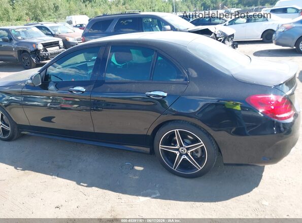 55SWF4KB5JU262824 2018 MERCEDES-BENZ C-CLASS Черный Панорамный вид салона 360°