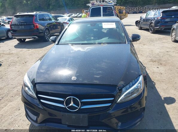 55SWF4KB5JU262824 2018 MERCEDES-BENZ C-CLASS Черный Вид щитка приборов