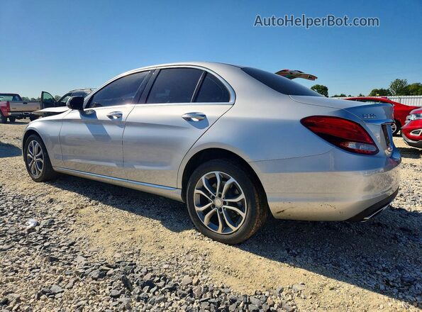 55SWF4KB6GU105988 2016 MERCEDES-BENZ C Silver Задня ліва чверть