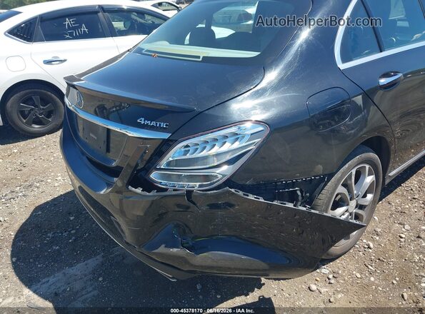 55SWF4KB6GU108311 2016 MERCEDES-BENZ C-CLASS Black Դիմացի տեսք
