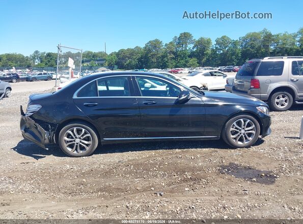55SWF4KB6GU108311 2016 MERCEDES-BENZ C-CLASS Black Սալոնի հետևի տեսք