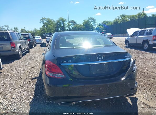 55SWF4KB6GU108311 2016 MERCEDES-BENZ C-CLASS Black 