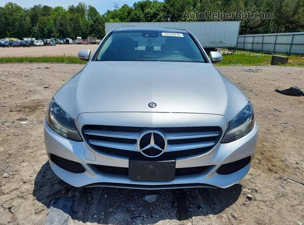 55SWF4KB6GU117638 2016 MERCEDES-BENZ C Silver 