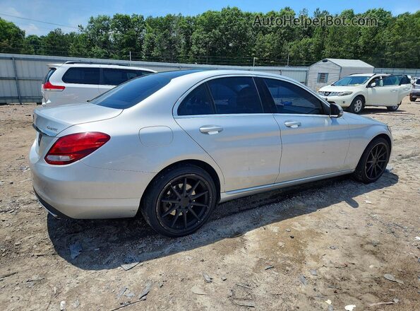 55SWF4KB6GU117638 2016 MERCEDES-BENZ C Silver 