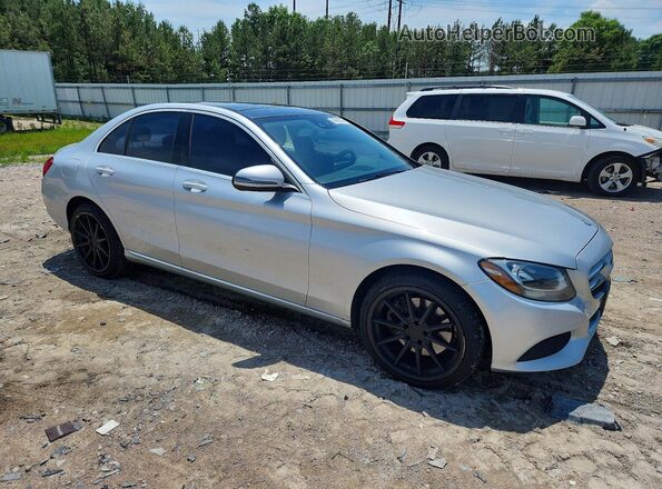 55SWF4KB6GU117638 2016 MERCEDES-BENZ C Silver 