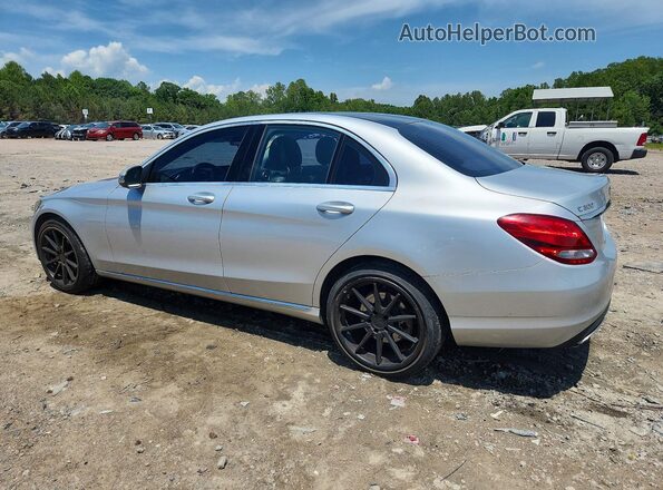 55SWF4KB6GU117638 2016 MERCEDES-BENZ C Silver 