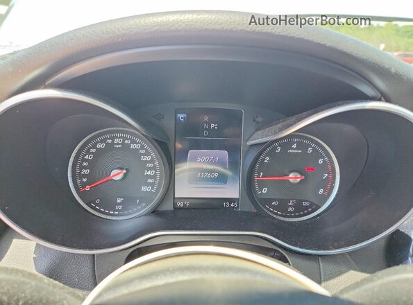 55SWF4KB6GU117638 2016 MERCEDES-BENZ C Silver 