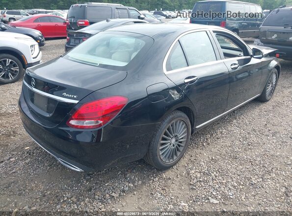 55SWF4KB6GU147156 2016 MERCEDES-BENZ C-CLASS Черный 