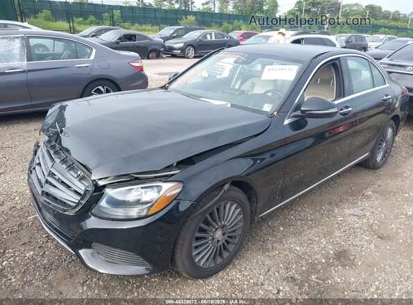 55SWF4KB6GU147156 2016 MERCEDES-BENZ C-CLASS Черный 