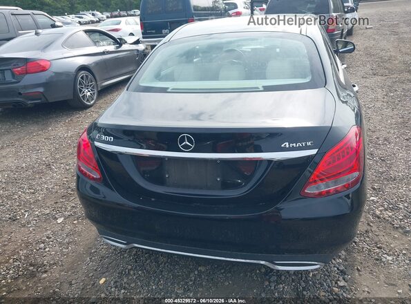 55SWF4KB6GU147156 2016 MERCEDES-BENZ C-CLASS Черный 