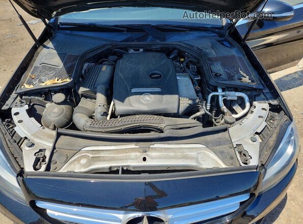 55SWF4KB6HU184726 2017 MERCEDES-BENZ C Black Vista interior trasera