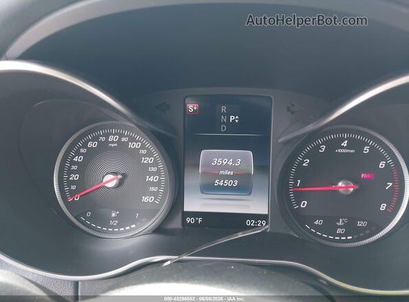 55SWF4KB6HU193443 2017 MERCEDES-BENZ C-CLASS Blue 