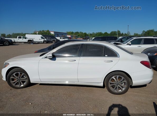55SWF4KB6JU242940 2018 MERCEDES-BENZ C-CLASS White 360 interior view