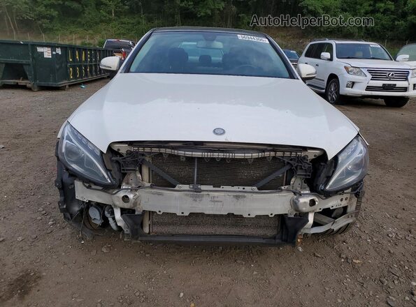 55SWF4KB7GU113372 2016 MERCEDES-BENZ C White 