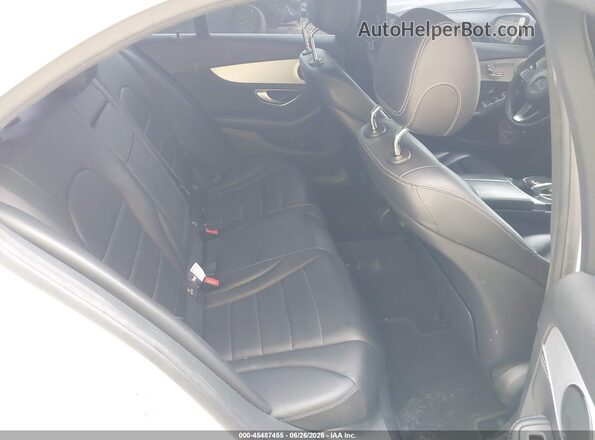 55SWF4KB7GU130933 2016 MERCEDES-BENZ C-CLASS White VIN კოდის სტიკერის ხედი