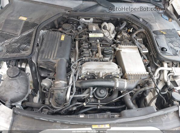 55SWF4KB7GU130933 2016 MERCEDES-BENZ C-CLASS White უკანა ხედი