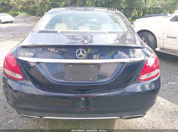 55SWF4KB7GU140281 2016 MERCEDES-BENZ C-CLASS Blue 