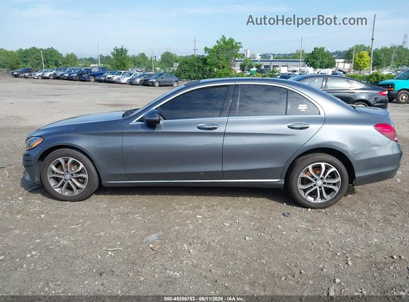 55SWF4KB7HU188641 2017 MERCEDES-BENZ C-CLASS Gray 360 interior view