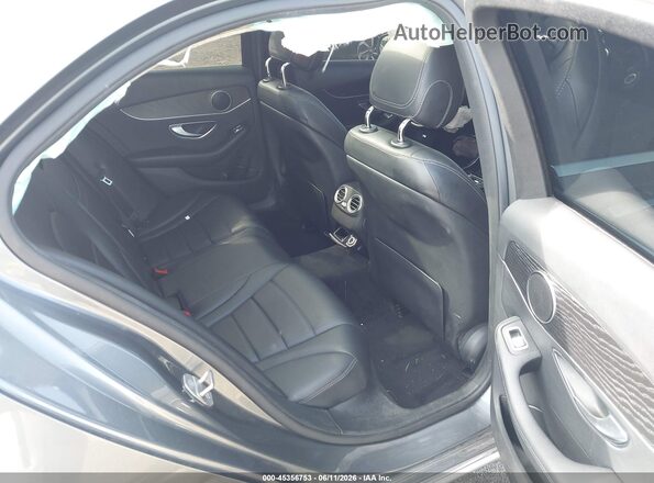 55SWF4KB7HU188641 2017 MERCEDES-BENZ C-CLASS Gray VIN sticker view