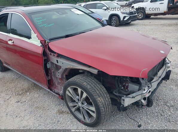 55SWF4KB7HU197193 2017 MERCEDES-BENZ C-CLASS Red 