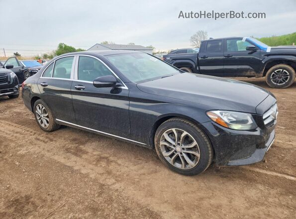 55SWF4KB7HU200111 2017 MERCEDES-BENZ C Black Առջևի աջ