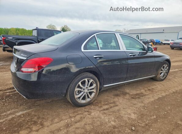 55SWF4KB7HU200111 2017 MERCEDES-BENZ C Black Հետևի աջ