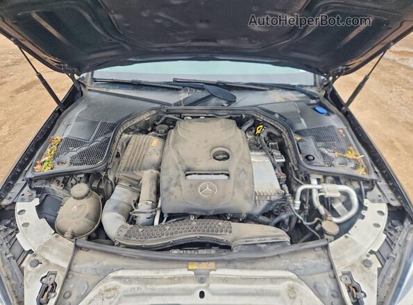 55SWF4KB7HU200111 2017 MERCEDES-BENZ C Black Սալոնի հետևի տեսք