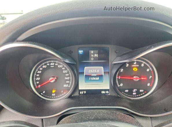 55SWF4KB7HU200111 2017 MERCEDES-BENZ C Black Սարքավորումների վահանակի տեսք