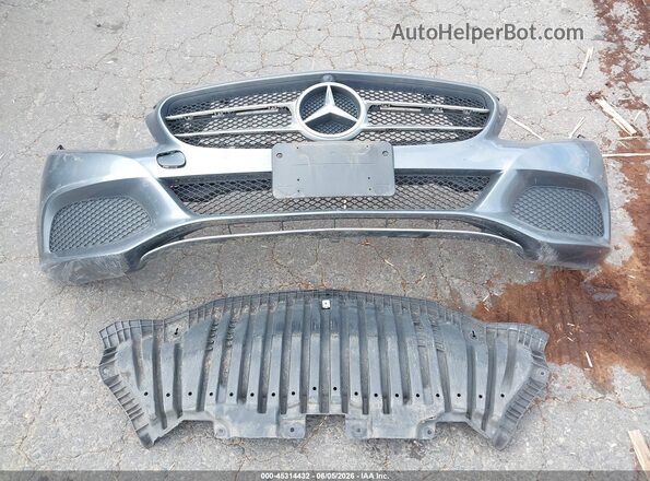 55SWF4KB7HU224506 2017 MERCEDES-BENZ C-CLASS Gray ხელსაწყოთა პანელის ხედი