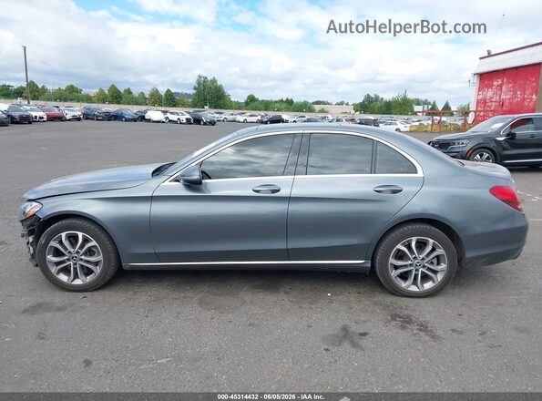 55SWF4KB7HU224506 2017 MERCEDES-BENZ C-CLASS Gray 