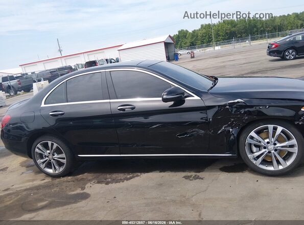 55SWF4KB7JU273744 2018 MERCEDES-BENZ C-CLASS Black Rear interior view