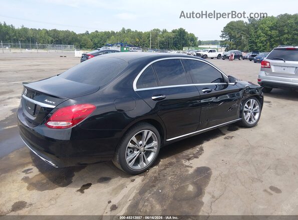 55SWF4KB7JU273744 2018 MERCEDES-BENZ C-CLASS Black Rear right