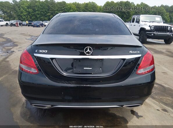 55SWF4KB7JU273744 2018 MERCEDES-BENZ C-CLASS Black 