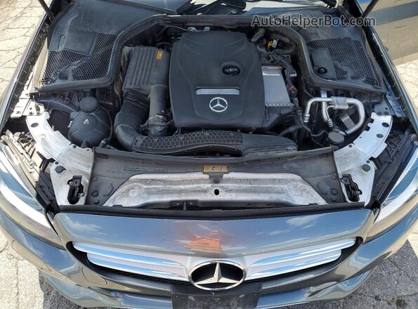 55SWF4KB7JU282475 2018 MERCEDES-BENZ C Charcoal Vista interior trasera