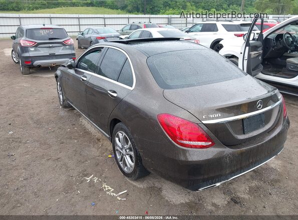 55SWF4KB8GU108584 2016 MERCEDES-BENZ C-CLASS Black Задня ліва чверть