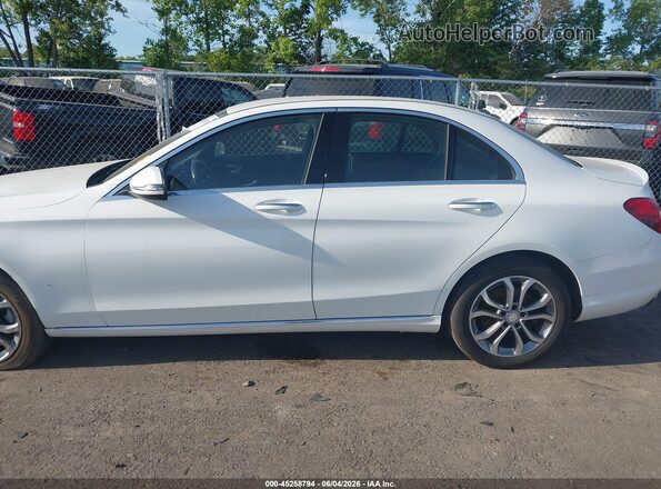 55SWF4KB8GU134635 2016 MERCEDES-BENZ C-CLASS White Панорамний вид салону 360°