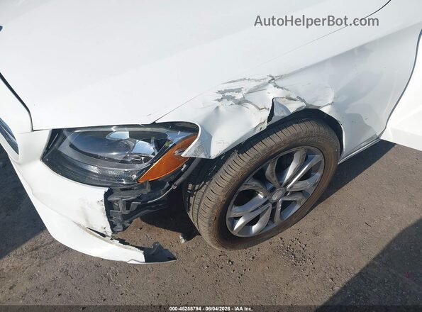 55SWF4KB8GU134635 2016 MERCEDES-BENZ C-CLASS White Вид спереду