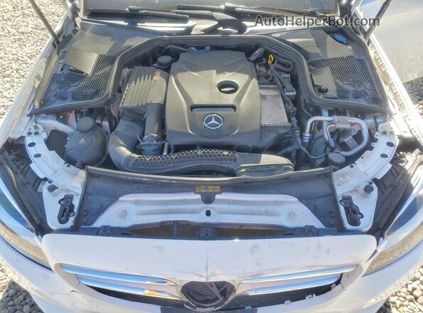 55SWF4KB8GU169188 2016 MERCEDES-BENZ C-CLASS White უკანა სალონის ხედი
